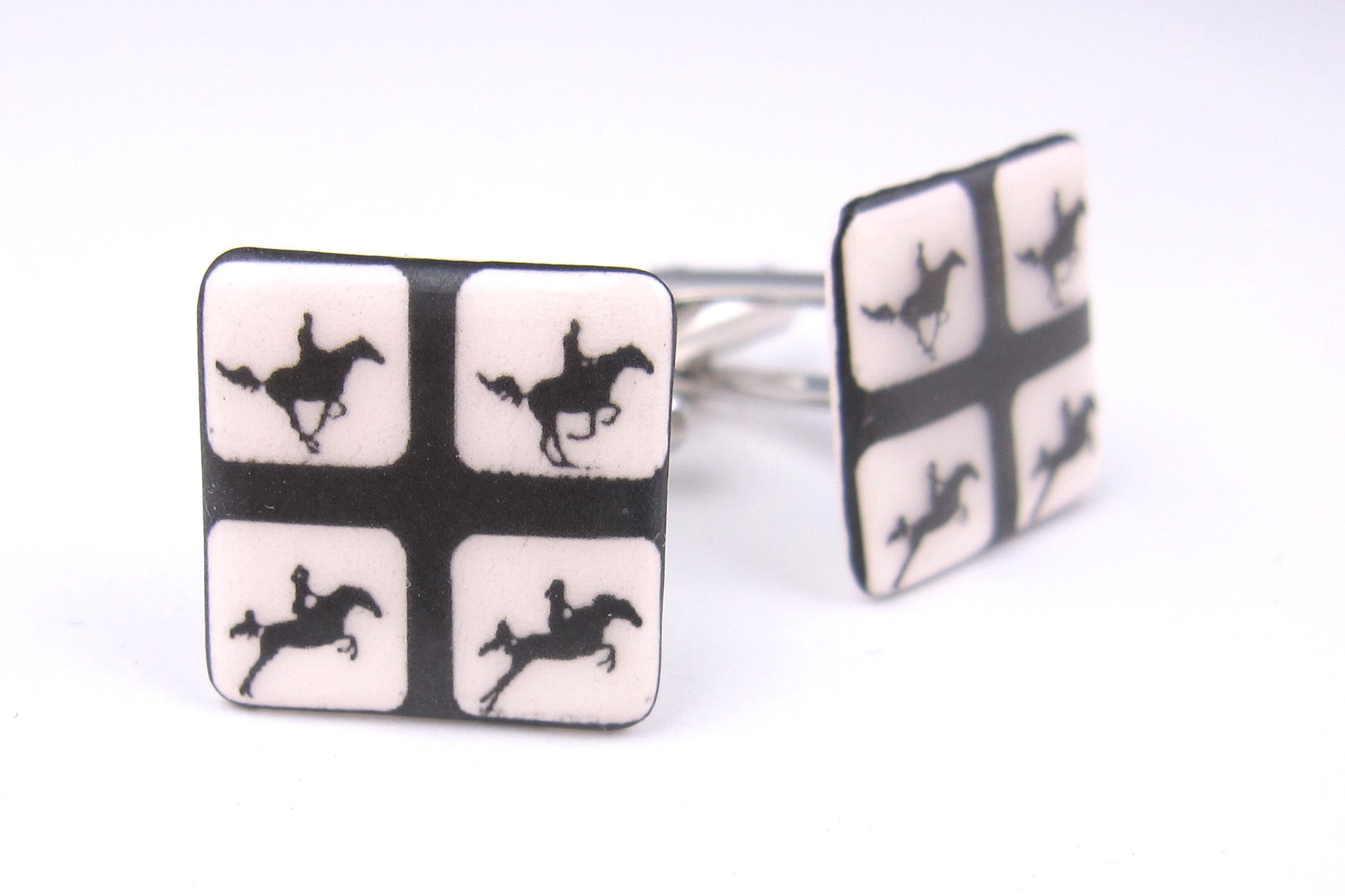 View Muybridge Horses cufflinks